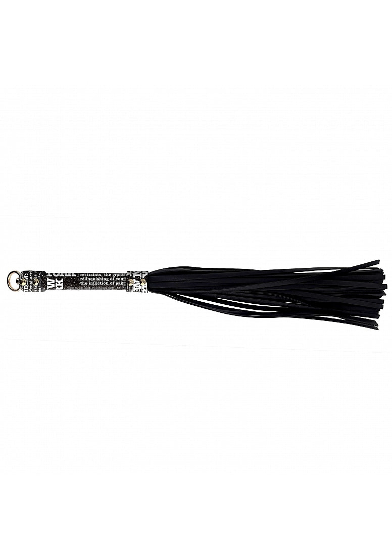 Ouch! NY Collection - Flogger-OU978BLK