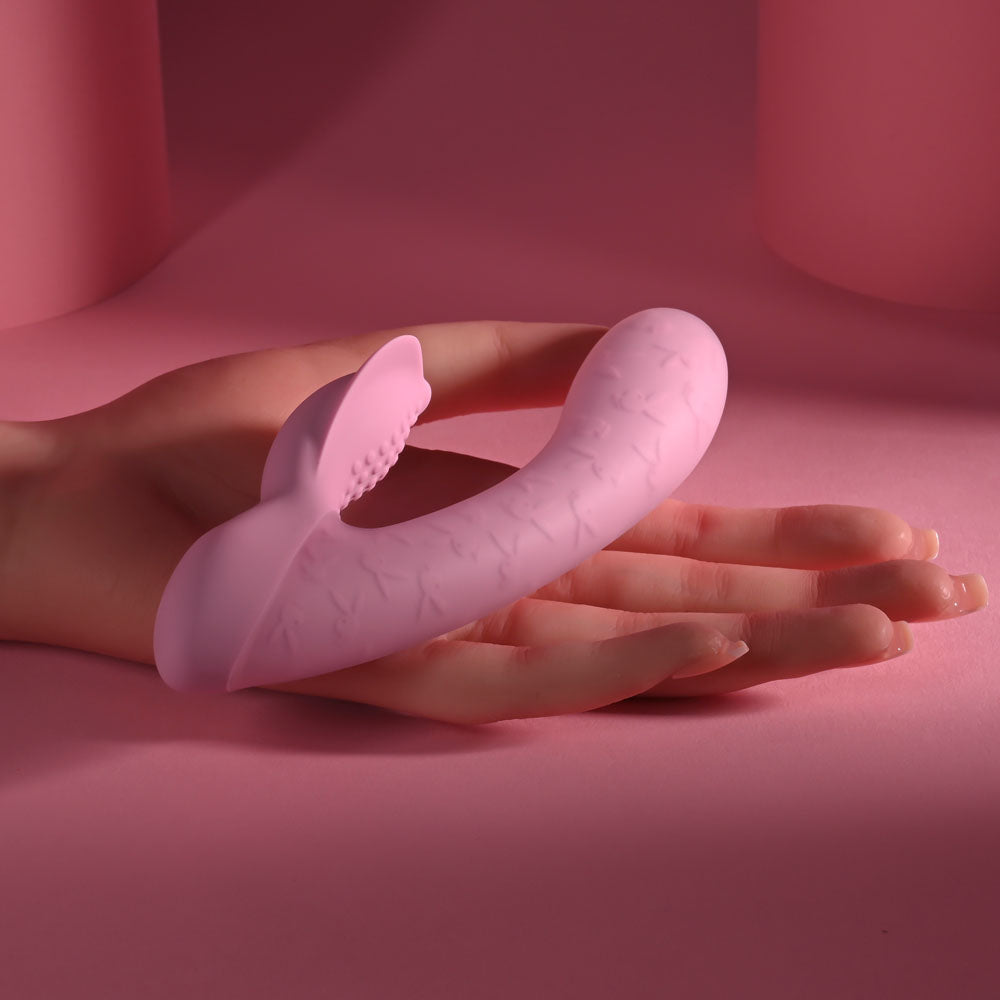 Playboy Pleasure RABBIT PARTY - Pink 15.2 cm USB Rechargeable Rabbit Vibrator-PB-RS-5797-2