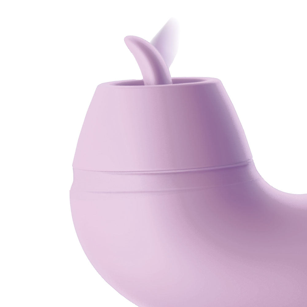 Fantasy For Her G-Touch Pulse Pro - Purple - Purple 23.4 cm USB Rechargeable Rabbit Vibrator wi