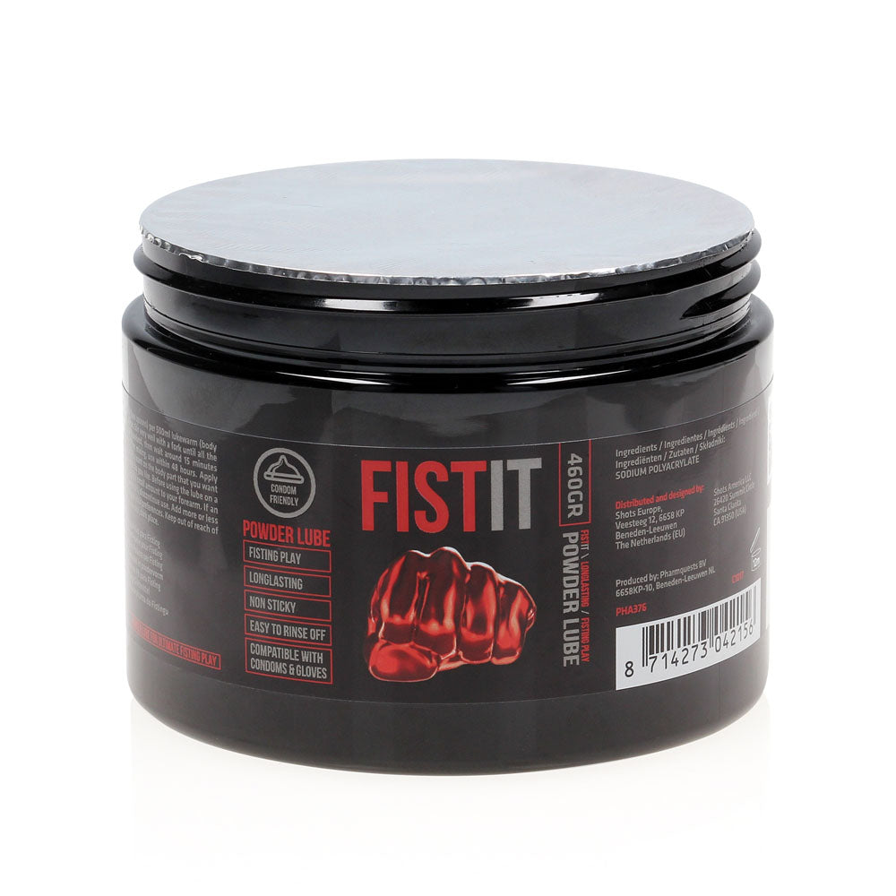 Pharmquests Fist-It Powder Lube - 460 gram - Powdered Lubricant - 460 gram Tub - PHA376