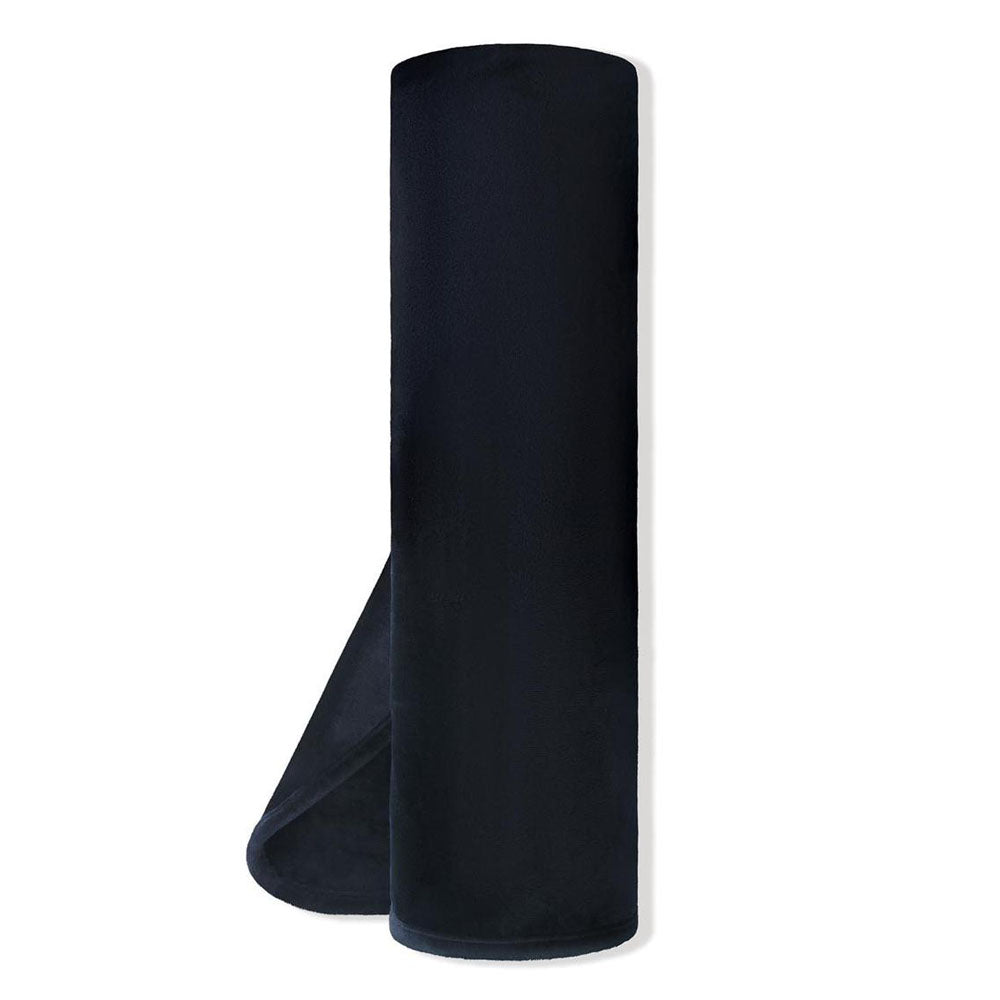 Whipsmart Waterproof Love Throw - Black Microvelvet Waterproof Blanket - PP115