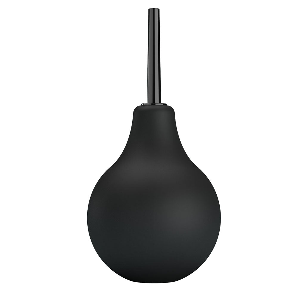 MR PLAY Anal Douche - Black - Black Unisex Douche - 224 ml Capacity - QX-004-MR-1