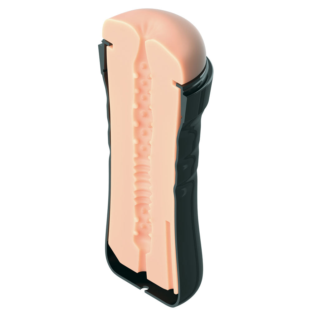 PDX Wet Bussies Super Bangin Butt - Light - Flesh Anal Stroker-RD447-21