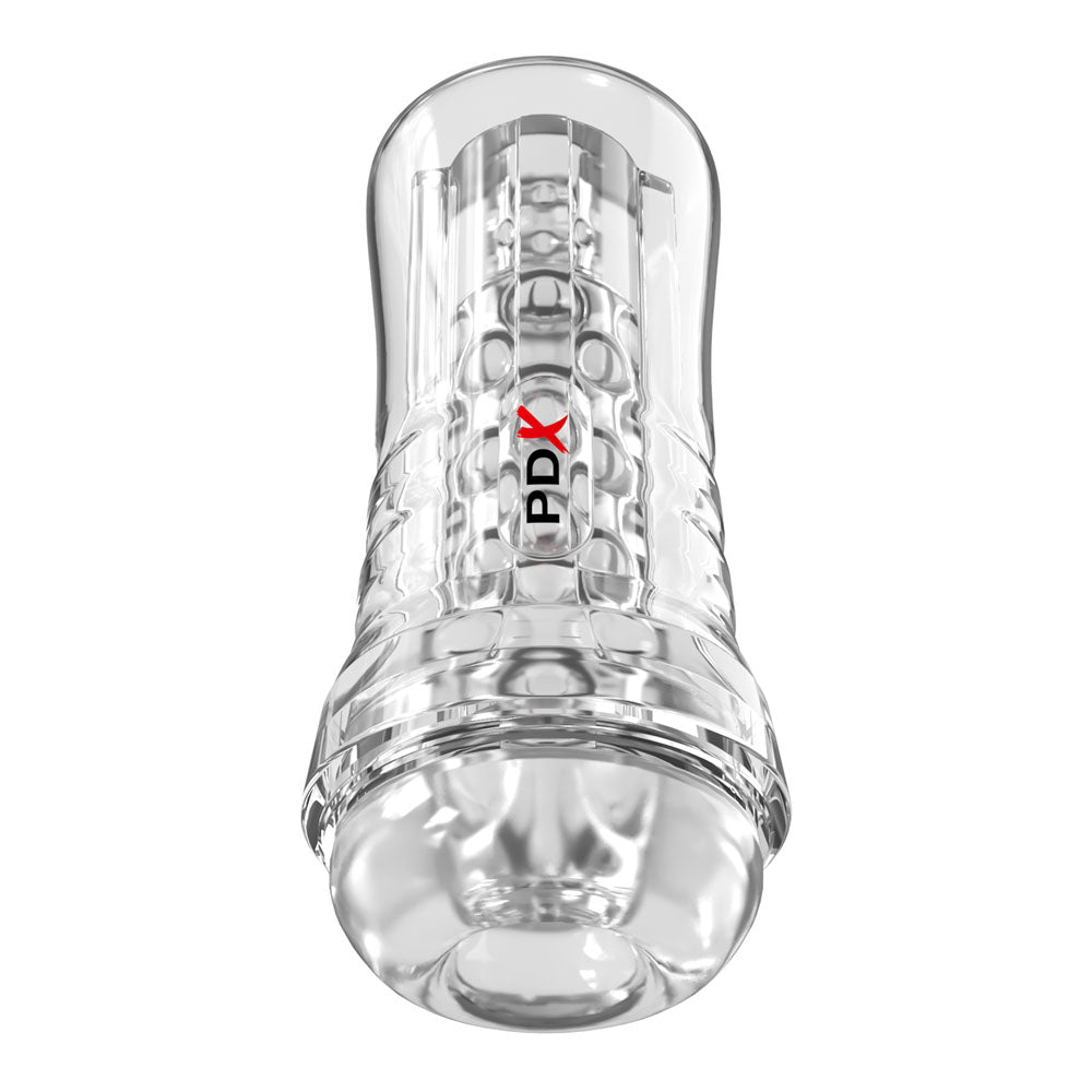 PDX Elite ViewTube EZ-Grip Stroker - Clear Stroker-RD557-20