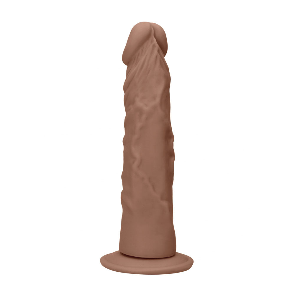 REALROCK 7 Realistic Dildo - Tan - Tan 17.8 cm Dong - REA098TAN