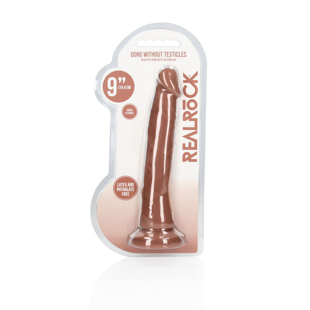 Realistic Velvet-Soft Dildo with Strong Suction Cup