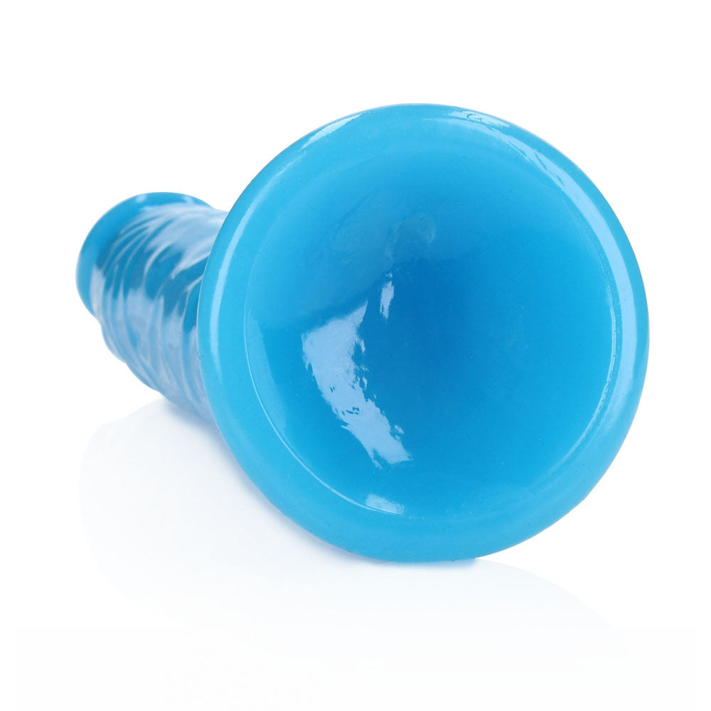 REALROCK 29 cm Slim Glow in the Dark Neon - Blue - Glow in Dark Blue 29 cm (11) Dong - REA146GLOBLU