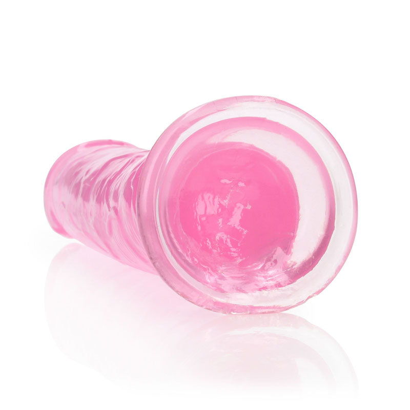 REALROCK 25 cm Straight Dildo - Pink - Pink 25 cm (10) Dong - REA154PNK