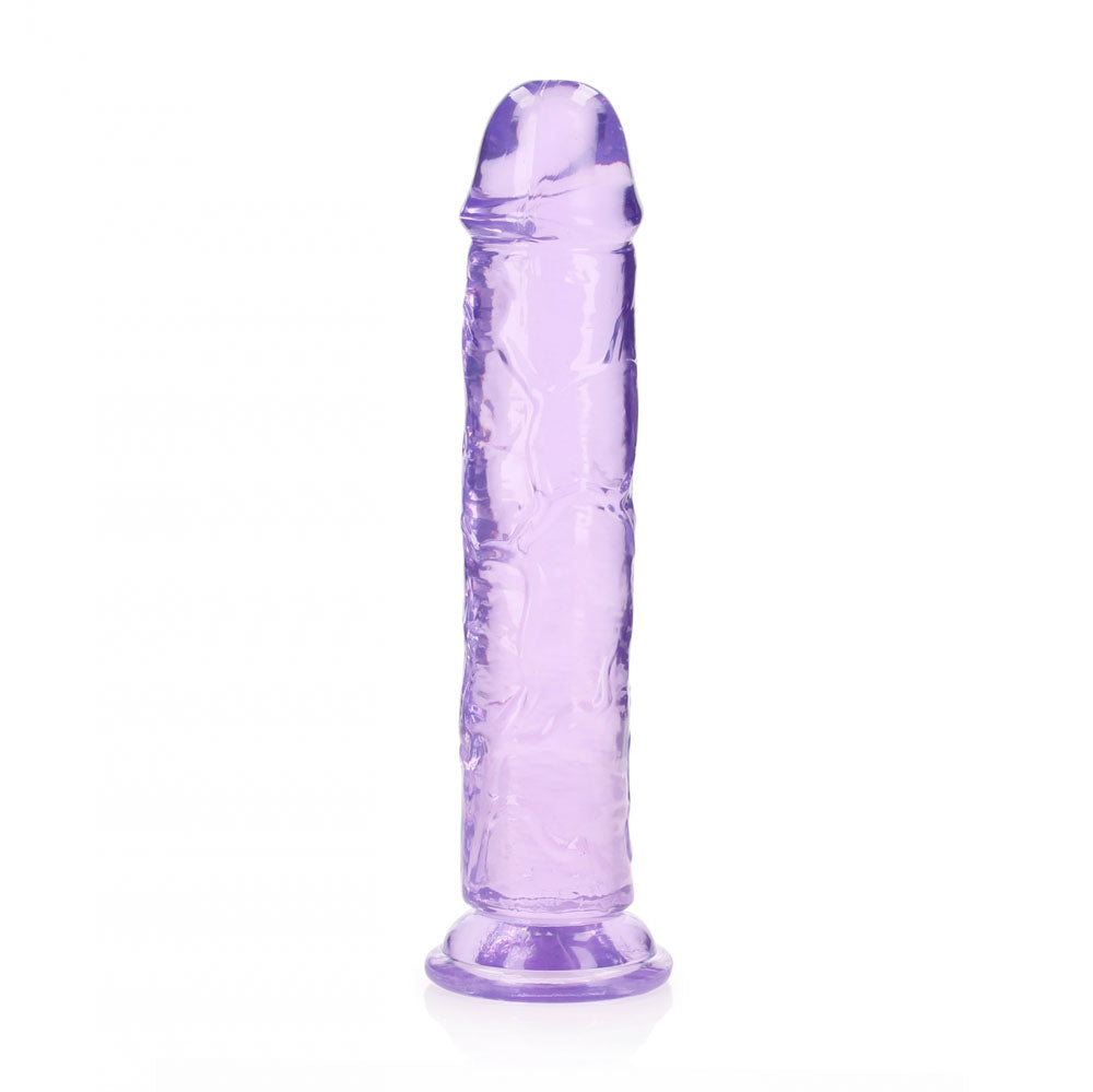REALROCK 28 cm Straight Dildo - Purple - Purple 28 cm (10) Dong - REA155PUR