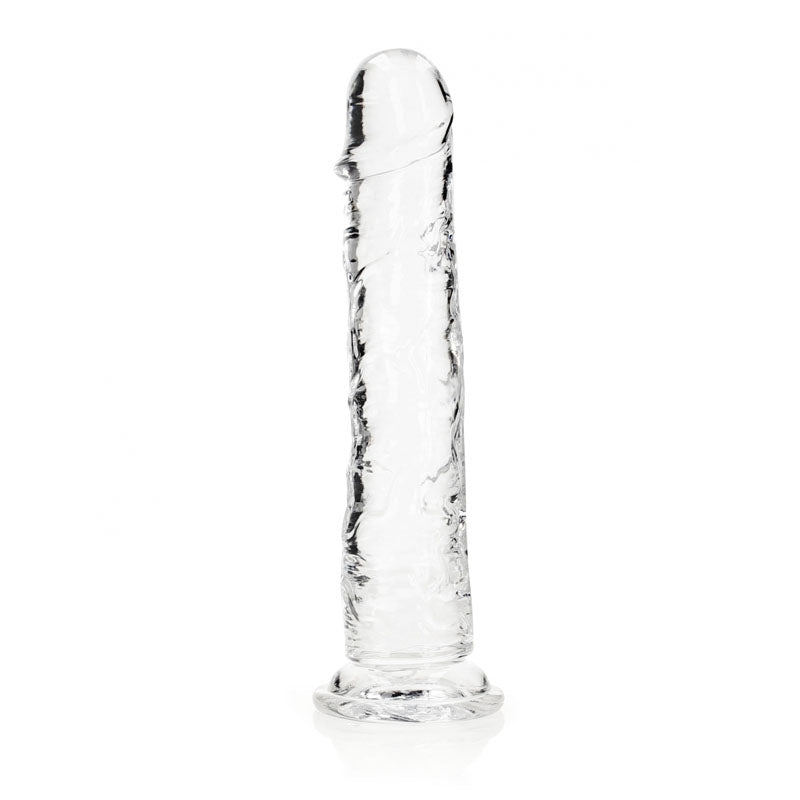 REALROCK 31 cm Straight Dildo - Clear - Clear 31 cm (11) Dong - REA156TRA