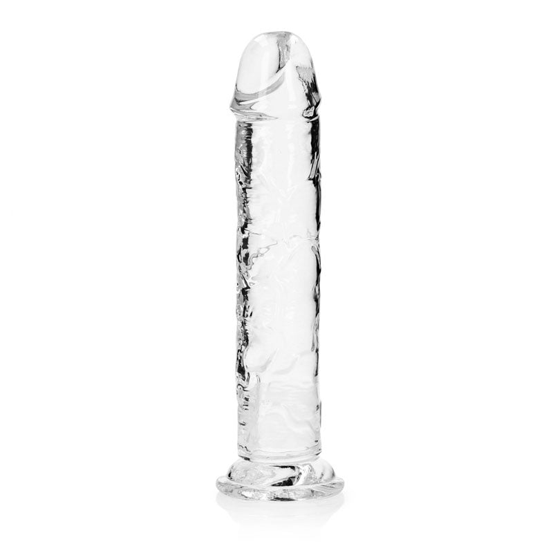 REALROCK 31 cm Straight Dildo - Clear - Clear 31 cm (11) Dong - REA156TRA
