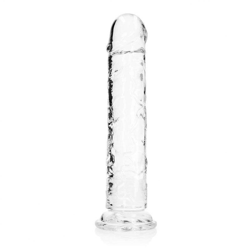 REALROCK 31 cm Straight Dildo - Clear - Clear 31 cm (11) Dong - REA156TRA