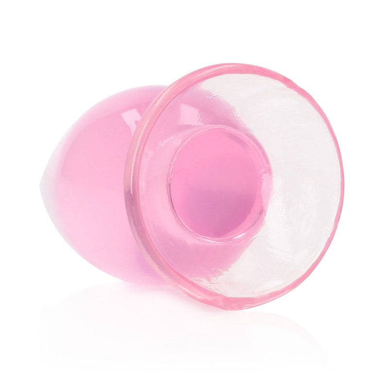 REALROCK 11.5 cm Anal Plug - Pink - Pink 11.5 cm (4.5) Butt Plug - REA162PNK