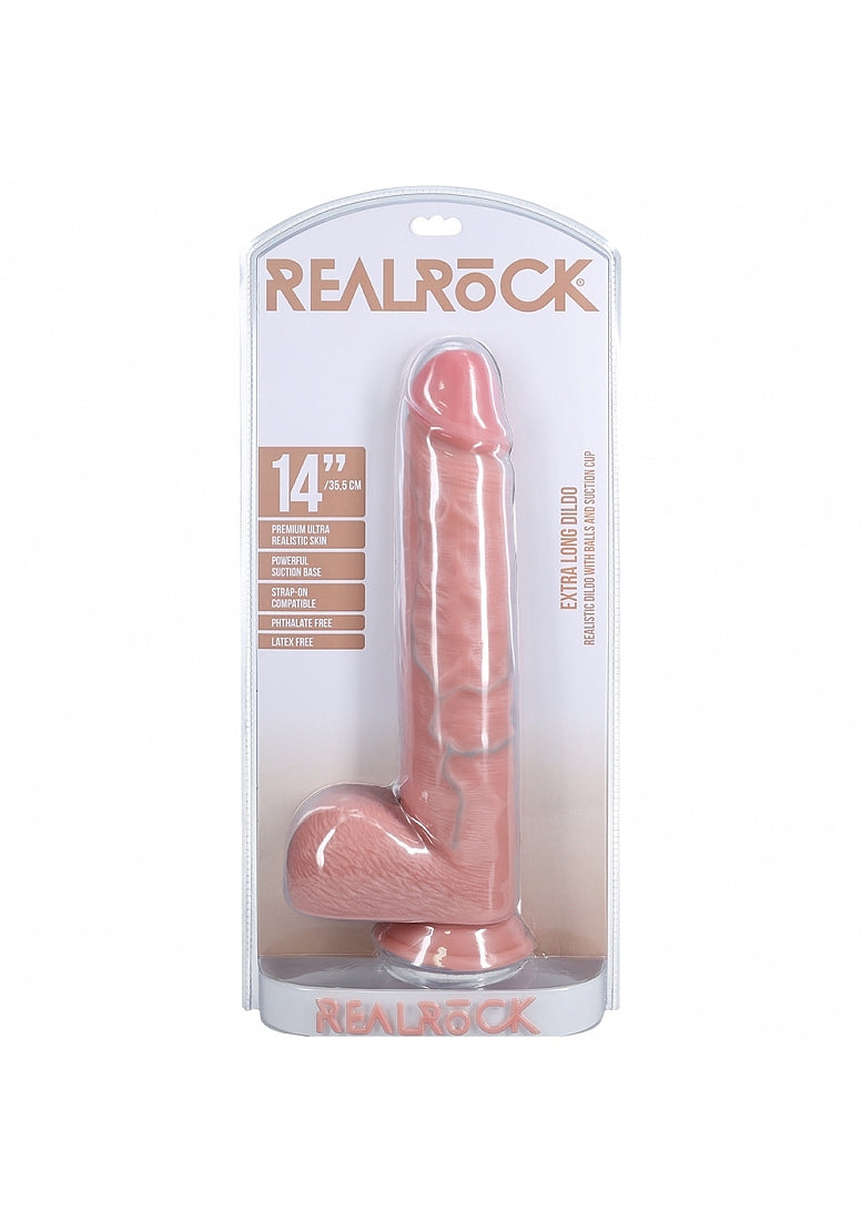 RealRock- Extra Long with Balls 14" Inches-REA164FLE