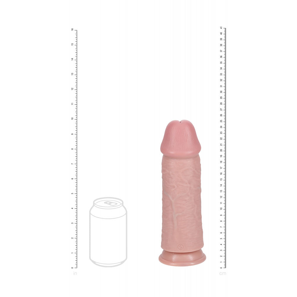 REALROCK 25cm Extra Thick Dildo - Flesh - Flesh 25 cm (10) Extra Thick Dong
