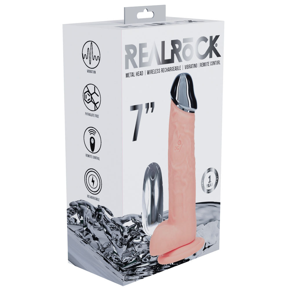 RealRock Metal Head Dildo: Powerful Vibrations & Pleasure