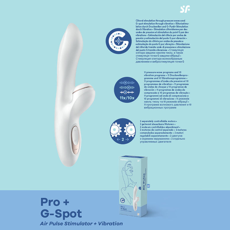 iphone 7 home taste vibration ausschalten Satisfyer Pro + G-Spot - Clitoral Stimulator