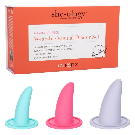 She-ology Advanced 3-Piece Wearable Vaginal Dilator Set-SE-1338-31-3
