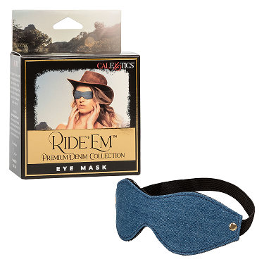 Ride Em Premium Denim Collection Eye Mask-SE-2708-15-3