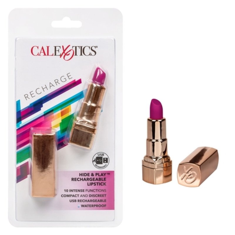 Hide & Play Rechargeable Lipstick Purple-SE-2930-35-2