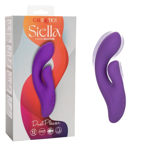 Stella Liquid Silicone Dual Pleaser-SE-4368-35-3