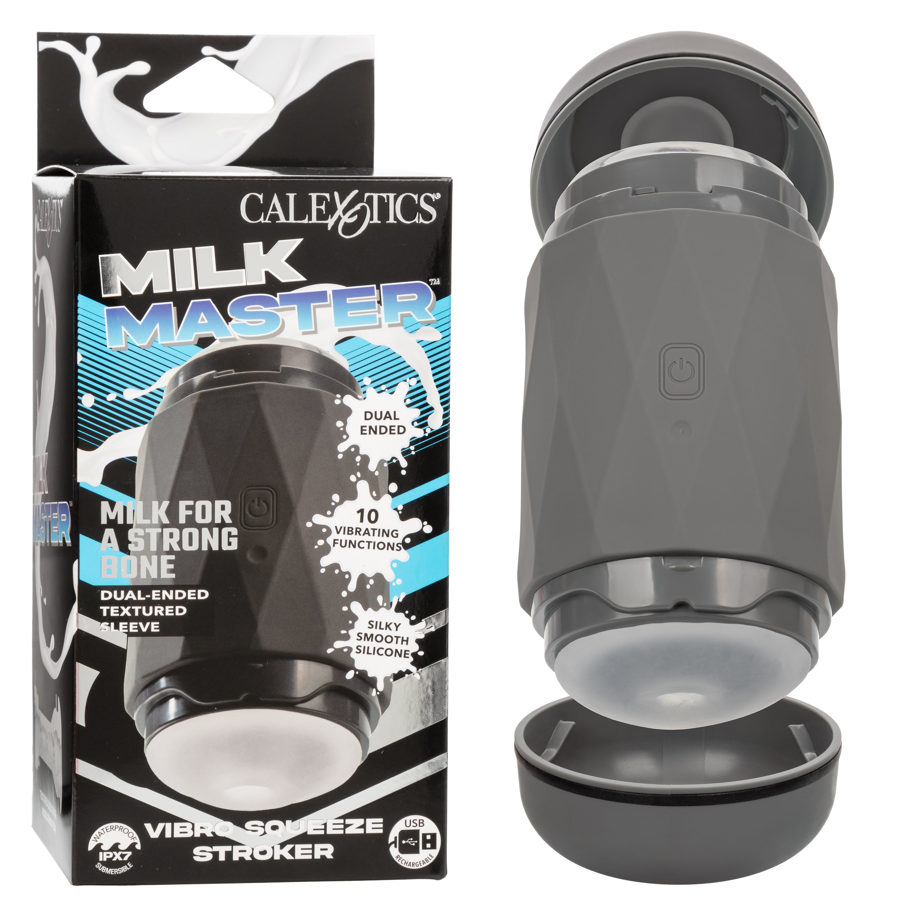 Milk MasterT Vibro Squeeze Stroker-SE-5550-10-3