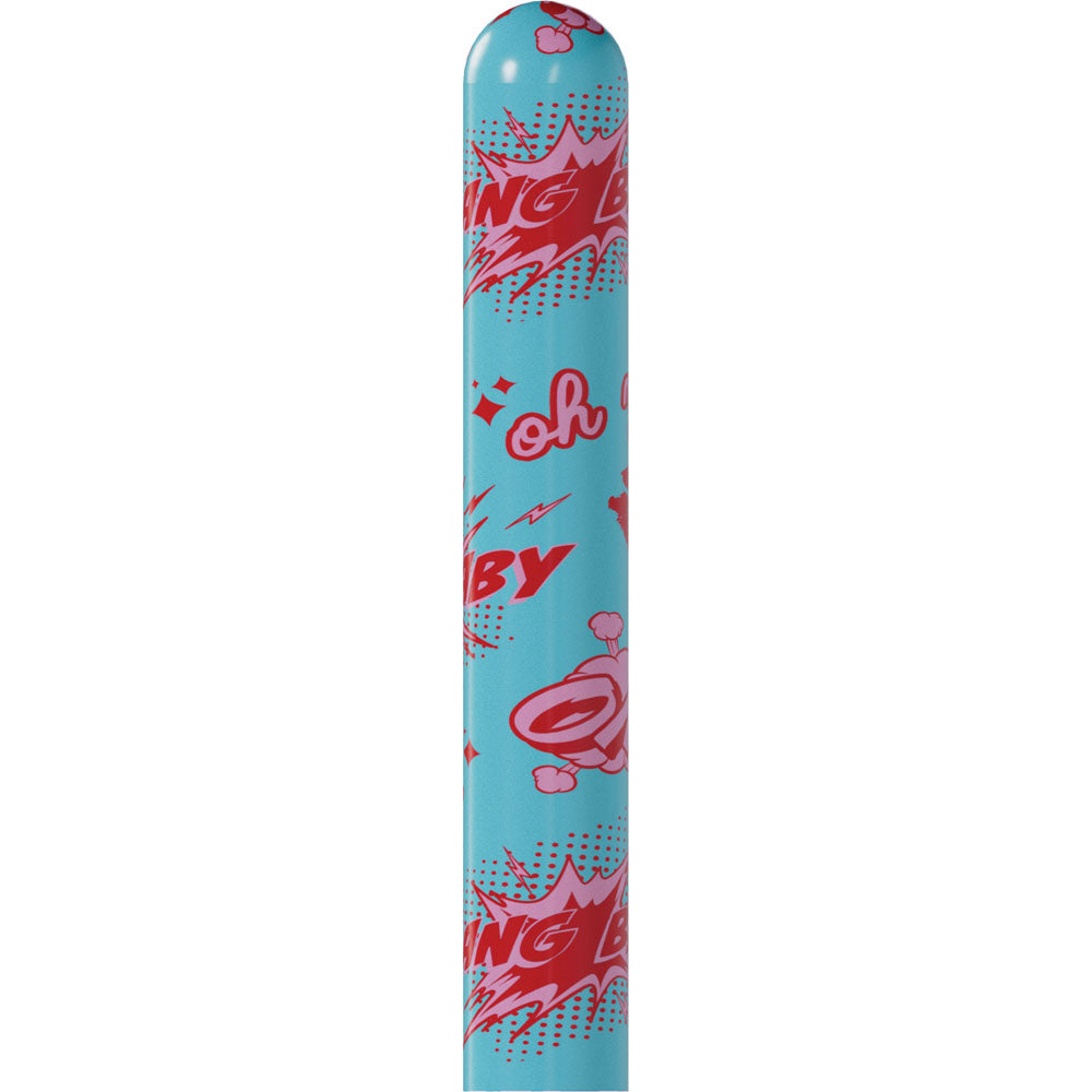 S-LINE Kaotix Bang Baby - Blue 17.8 cm USB Rechargeable Vibrator - SLI294BLU
