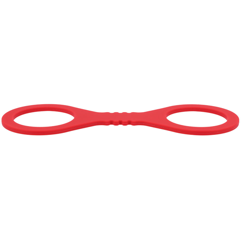 Sex & Mischief Amor Small Silicone Cuffs - Red Small Restraints - SS10229