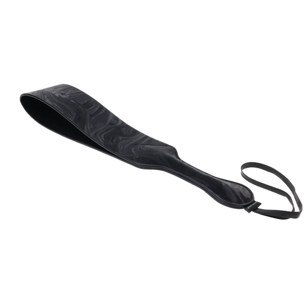 SPORTSHEETS Velvet Noir Loop Paddle - Black 42 cm Paddle-SS37008