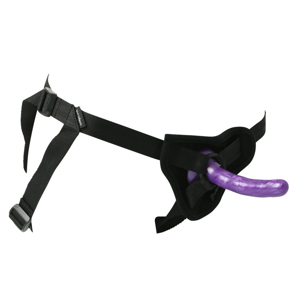 SPORTSHEETS New Comers Strap-On - Purple 12.7 cm Strap-On - SS69601