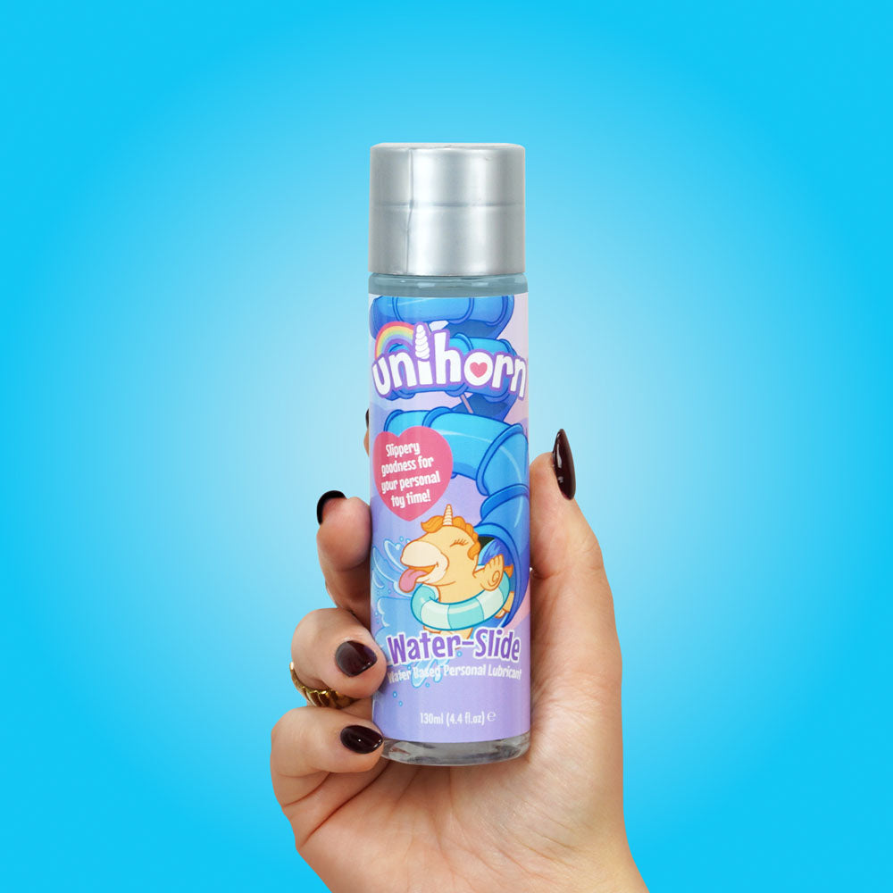Unihorn Water-Slide Lubricant - Water Based Lubricant - 130 ml Bottle-UNILUBWS4
