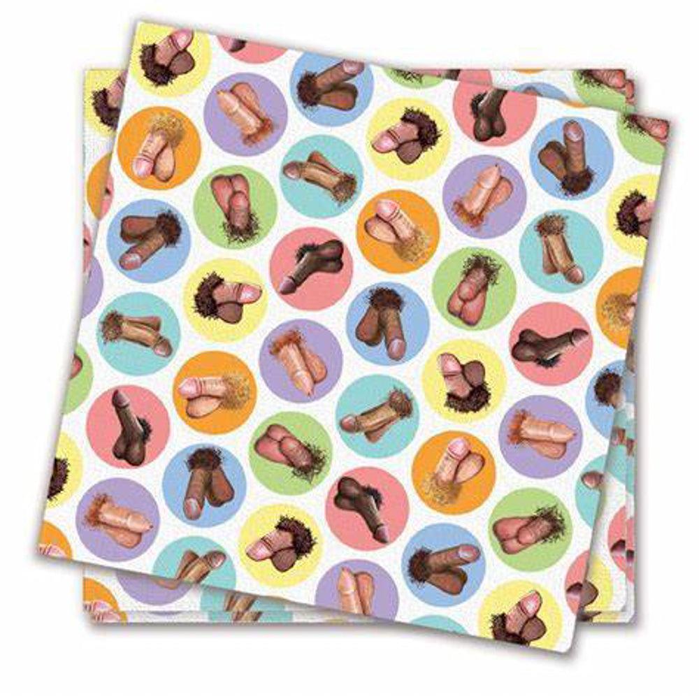 Mini Pecker Napkins 8 Pack
