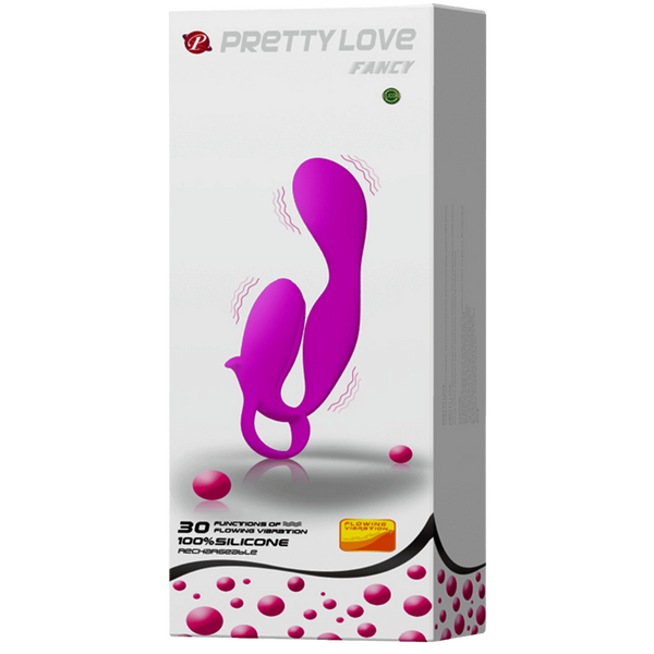 Silicone Rechargeable - Fancy (Purple)-BI-014212