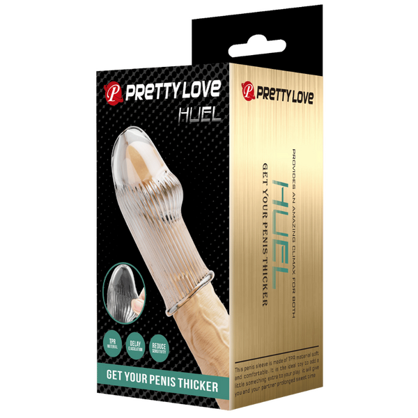 Penis Sleeve - Huel (Clear)-BI-026292M