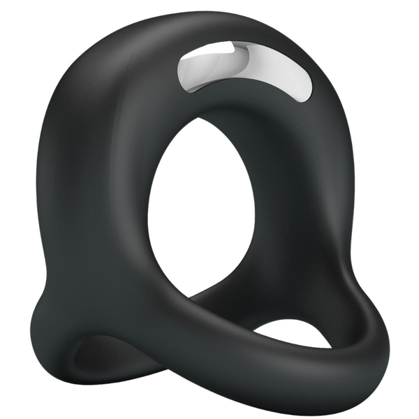 Vibrant Penis Ring - Elliott (Black)