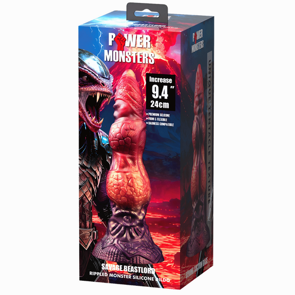 Savage Beastlord 9.4" (Pink/Purple)-BW-008179