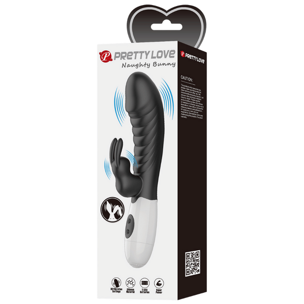 Naughty Bunny (Black)-BW-500071-A3