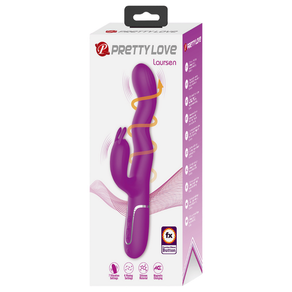 Rechargeable Laursen with Wave Function (Pink)-BW-500089