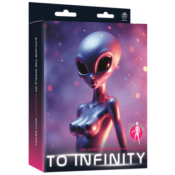Inflatable 3-Breasted Alien Love Doll - (Ozara Standing)-FDDR034SFA-209
