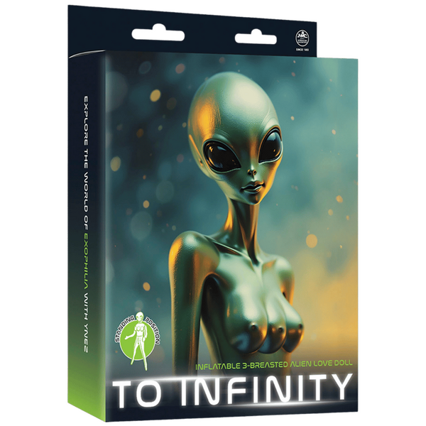 Inflatable 3-Breasted Alien Love Doll - (Ynez Standing)-FDDR035SFA-005
