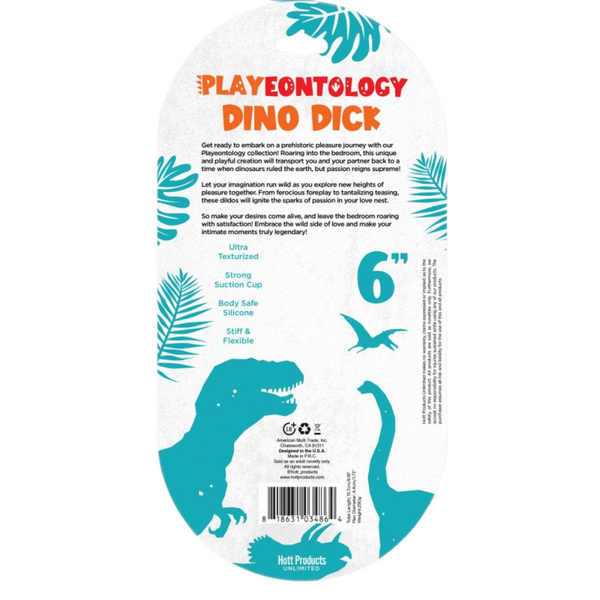 Dino Dick Dildo (Orange)-HP-3486