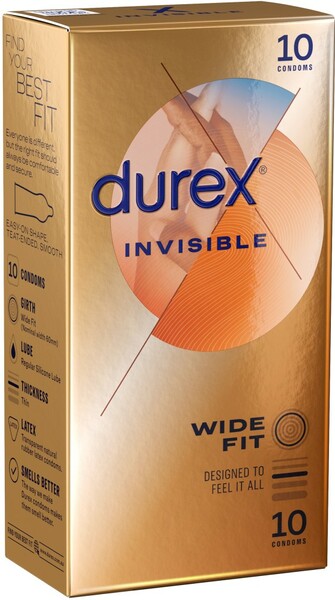 Invisible - Wide Fit 10s