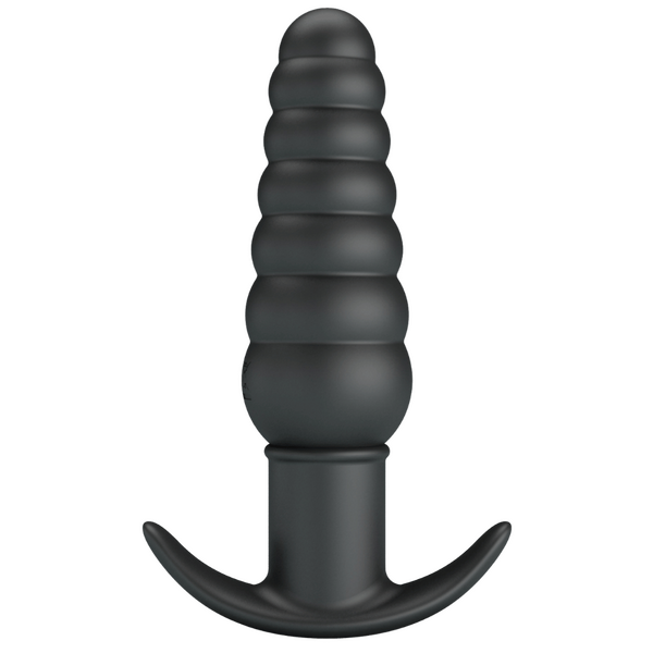 Silicone Butt Plug - Aeolis (Black)-BI-040201