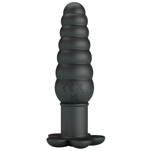 Silicone Butt Plug - Imron (Black)-BI-040203