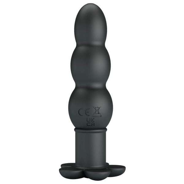 Silicone Butt Plug - Jadier (Black)-BI-040205