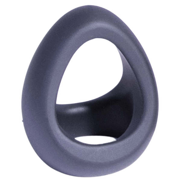 Silicone Cock & Ball Ornament - (Black)