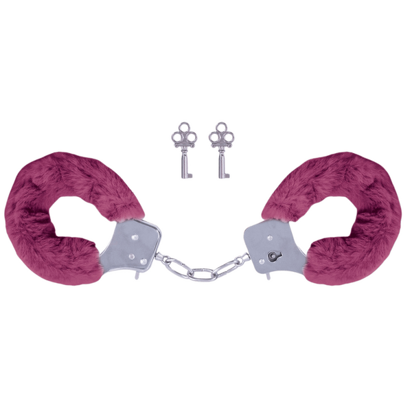 Furry Handcuffs (Red)-FNS033A000-008