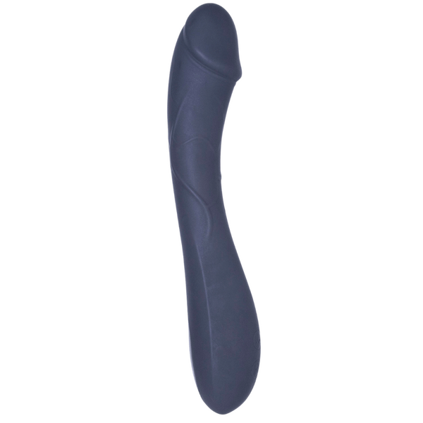 Silicone Rechargeable Vibrator with Heating (Black)-FPBS161A00-010
