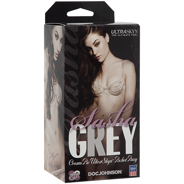 Sasha Grey ULTRASKYN Cream Pie Pocket Pussy-5410-02-BX