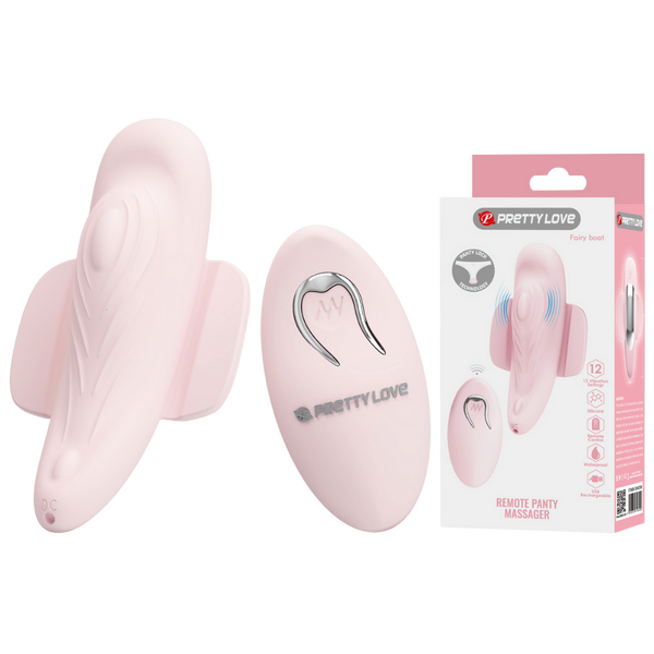 Remote Panty Massager -Fairy Boat (Pink)-BI-014415W